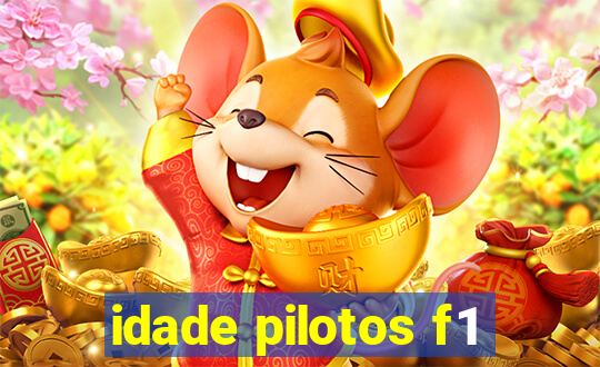 idade pilotos f1